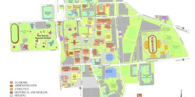 Університет Х'юстона карті