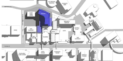 Методистська лікарня Х'юстона карті