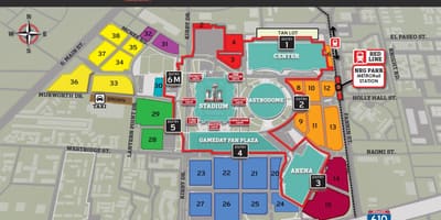 НРГ парковка стадіону карту